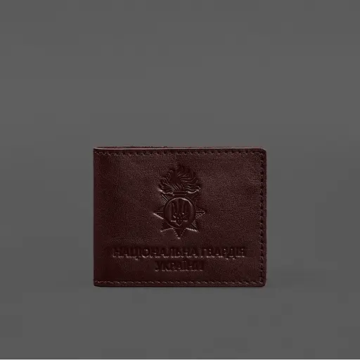 Кожаный переплет для служебного удостоверения Национальной гвардии Бордова - фото 5