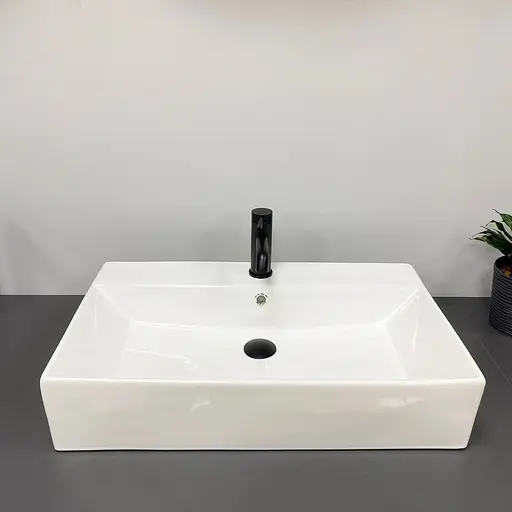 Умивальник VBI Padua 70 white накладний підвісний VBI-012203, Білий - фото 3