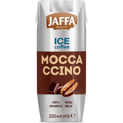 Упаковка кофейного напитка Jaffa Mocсaccino Ice Coffee с молоком 3.75 л (0.25 л х 15 шт.) - фото 2