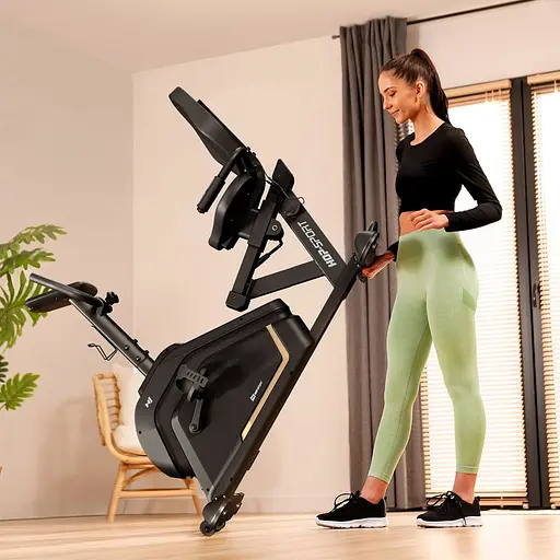 Горизонтальний велотренажер Hop-Sport HS-120L Ravel чорний - фото 8