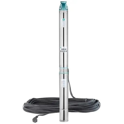 Насос глубинный центробежный многоступенчатый Pumpman 4SEM2-20-1.1 кВт Hmax 135 м Qmax 5,5 куб.м 1500 Вт (CV033199) - фото 1