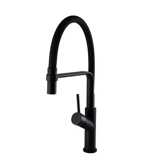 Змішувач для кухні Globus Lux Denver Flex GDF-32-10-01 Чорний матовий - фото 4