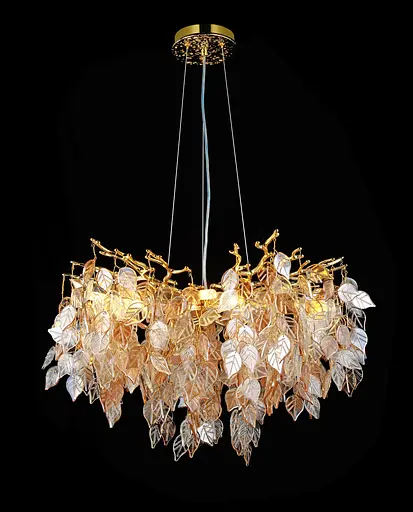 Люстра підвісна VALESO 33022/600 золотий на 8 ламп E14