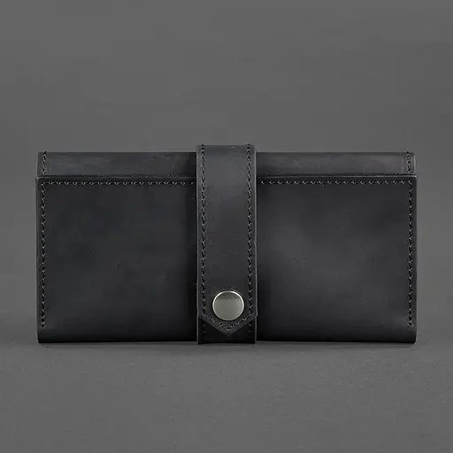 Кожаный портмоне 3.0 черный Crazy Horse - фото 10