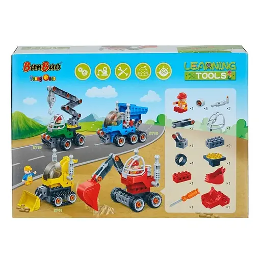 Уцінка. Конструктор BanBao Екскаватор 22 елементи (9709) - фото 2