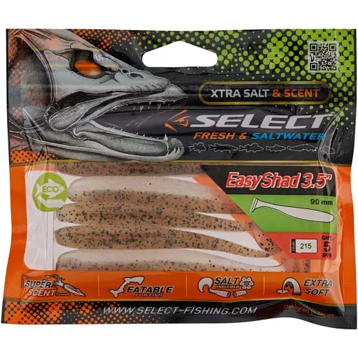 Силікон Select Easy Shad 3.5" #215 (5 шт/уп) - фото 2