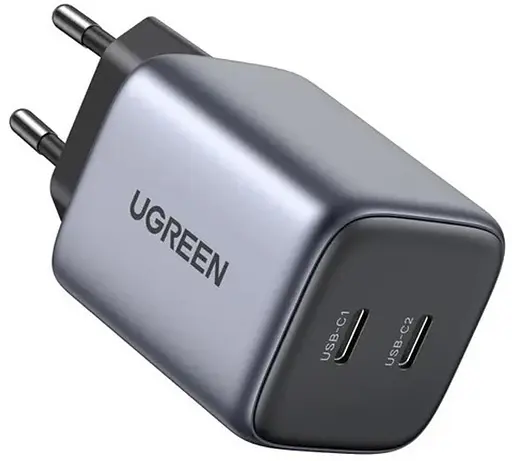 Блок питания зарядное устройство Ugreen CD294 Nexode 45 W Charger серый (90573) - фото 2