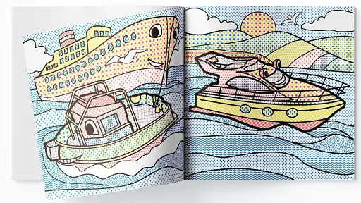 Водяні розмальовки. Кораблі - фото 3