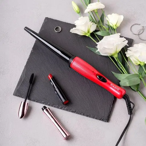 Плойка конусна для завивки локонів волосся MAGIO MG-675 конусоподібна плойка кераміка - фото 4