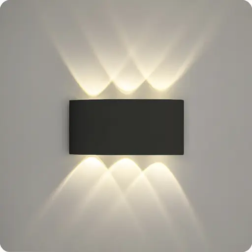 Світильник світлодіодний 517 Xlight Бра чорний 6 Вт (01745) - фото 1