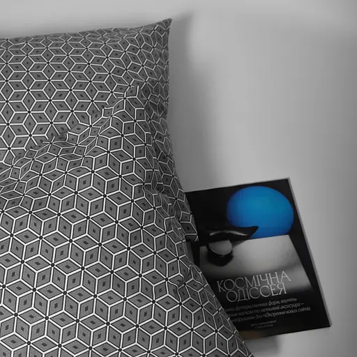 Набор наволочек Moon&Star Бязь Gold Люкс Grey Labyrinth 40х60 см 2 шт - фото 4