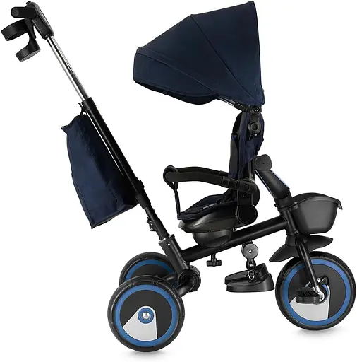 Триколісний велосипед MoMi Ivi Navy Blue (ROTR00014) - фото 2