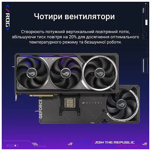 Відеокарта ASUS GeForce RTX5090 32GB ROG ASTRAL OC GAMING (ROG-ASTRAL-RTX5090-O32G-GAMING) - фото 7
