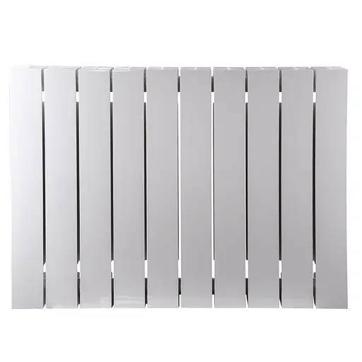 Радіатор біметалевий секційний Queen Therm 500/100 Universal (кратно 10), Білий - фото 6