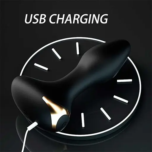 Вібраційна анальна пробка LILO з USB-зарядкою 13 см. K000715 - фото 5