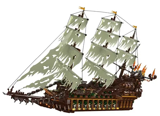 Конструктор Mould King Піратський Корабель 4364 елементи Ramiz - фото 5