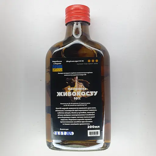 Настоянка на корінні живокосту 200 мл - фото 1