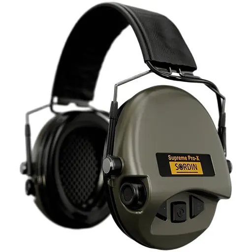 Навушники Sordin Supreme Pro-X Slim Green (74302-X/L-S)