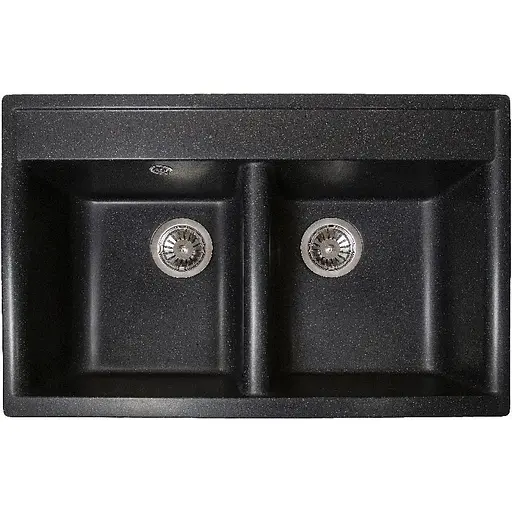 Кухонна мийка Romzha Valuri 78-2D Antracit (901)