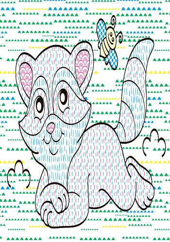 Дитяча водна розмальовка: Дикі тварини 734008, 8 сторінок - фото 9