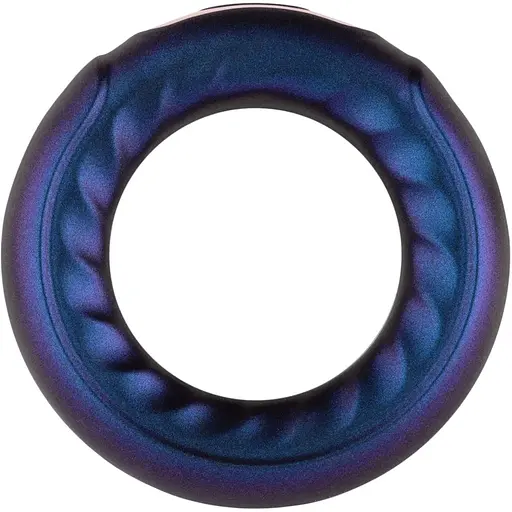 Эрекционное кольцо Hueman Saturn Vibrating Cock And Ball Ring 8.5 см фиолетовый