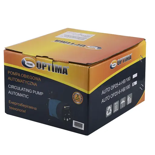Насос циркуляционный энергосберегающий Optima PRIME OP25-60AUTO 180 мм - фото 5