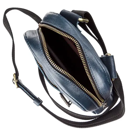 Сумка кожаная мужская SHVIGEL 19,5х14,5х4 см sum0012784 - фото 5