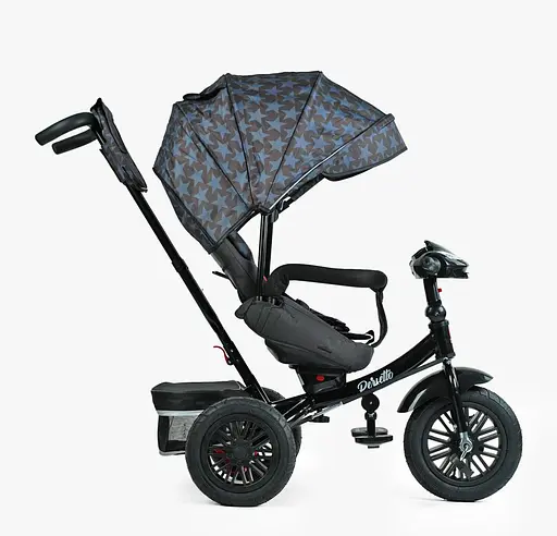 Триколісний велосипед Best Trike 8066 / 107-10 Perfetto з поворотним сидінням та надувними колесами - фото 2