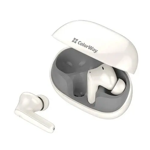 Беспроводные наушники Earbuds TWS 1, Beige ColorWay teh0020128 - фото 8