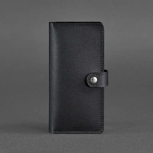 Кожаный портмоне 7.0 черный - фото 6