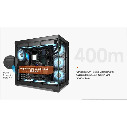 Корпус PcCooler CPS C3 T700 ARGB BK (C3-T700BKD401-GL) - фото 10