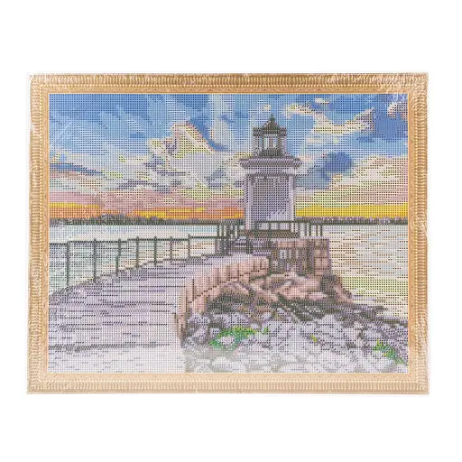 Набір з алмазною мозаїкою "Маяк" 40*50 см, IDEA2-CK5818, ТМ "99IDEAS" - фото 6