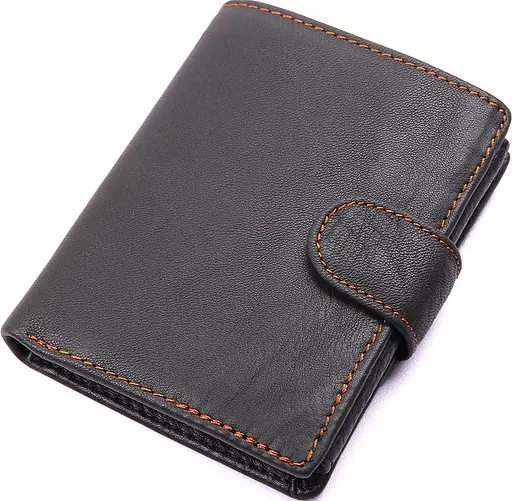 Мужской кожаный кошелек Vintage 9.5х14 см acs0015342 - фото 1