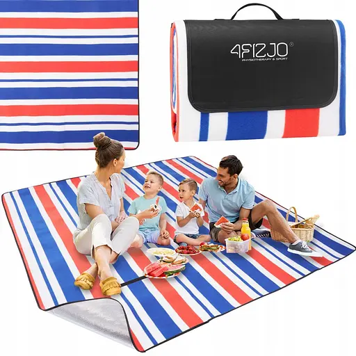 Коврик для пикника и кемпинга 4FIZJO 200 x 200 см складной 4FJ0393 (P-5907739317186) - фото 1