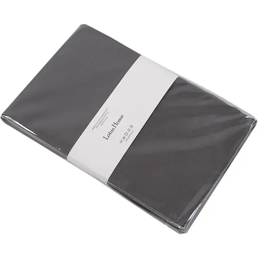 Наволочки Lotus Home Dakota Modern сатин антрацит 50х70 см, 2 шт. (SVT-2000022351478) - фото 2