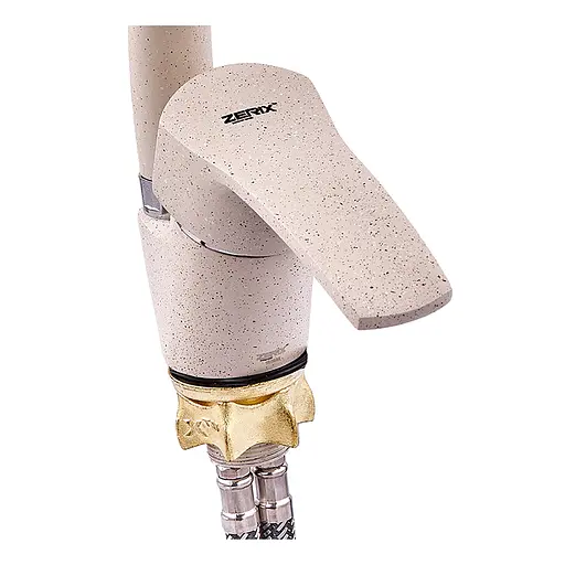 Змішувач для кухні Zerix YUB 279 Beige ZX4787 - фото 3