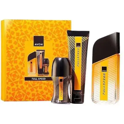 Парфумерно-косметичний набір Avon Full Speed для нього (edt/100ml + deo/50ml + gel/100ml) (158511371) - фото 1
