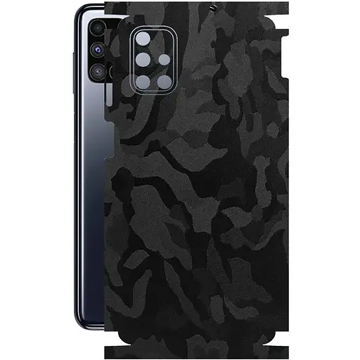 Защитная пленка StatusSKIN для Samsung Galaxy M51 M515 Корпус Винил Камуфляж черный - фото 1