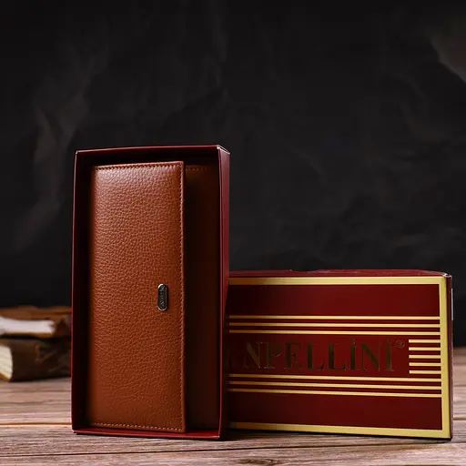 Жіночий шкіряний гаманець Canpellini 17.8х9х1 см acs0025580 - фото 8