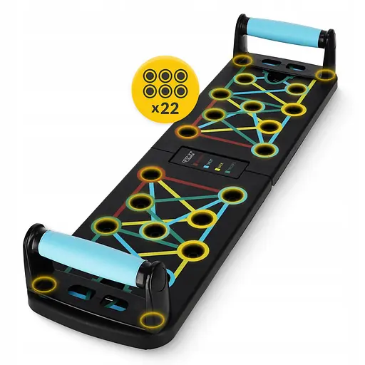 Упоры (доска) для отжиманий со сменным хватом 4FIZJO Push-up Board (P-5907739312785) - фото 7