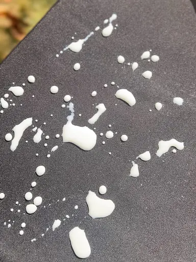 Водовідштовхувальна скатертина Чорний однотон 180х100 см - фото 6