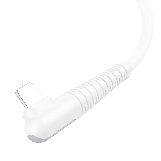 Дата кабель Borofone BX105 Corriente Type-C to Lightning (1m) White - фото 2