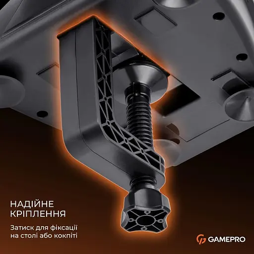 Руль и педали GamePro RW038PM с коробкой передач PC/XBOX/SWITCH/PS3/PS4 - фото 10