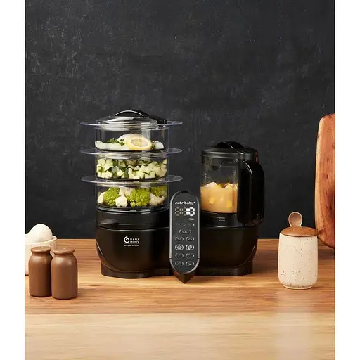 Блендер-пароварка Babymoov Nutribaby + XL Black (A001140) - фото 7