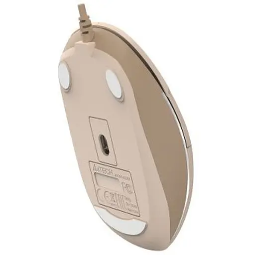 Мишка A4Tech FM26S USB Cafe Latte (4711421993494) - фото 7