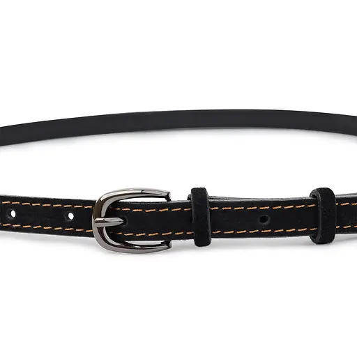 Ремінь шкіряний Vintage жіночий 1,3х105 см acs0018701 - фото 2