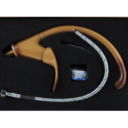 Змішувач для кухні Haiba Mars 777 коричневий HB0272 Коричневий - фото 2