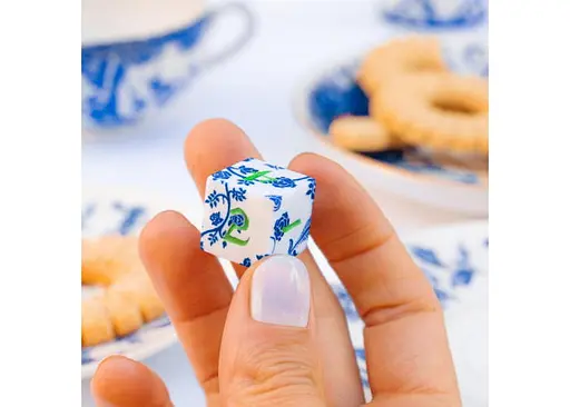 Набір кубиків Full Art Dice Set: Porcelain , 7 шт. (SWSPPORC) - фото 4