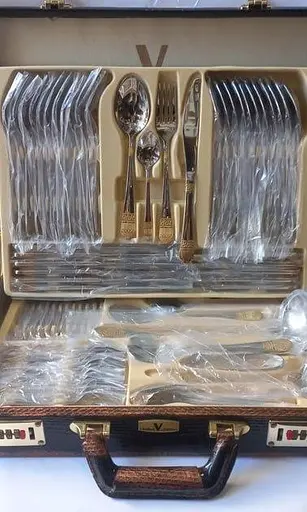 Набор столовых приборов Zepter Limited Edition LV-1003 в кейсе 72 предмета - фото 6