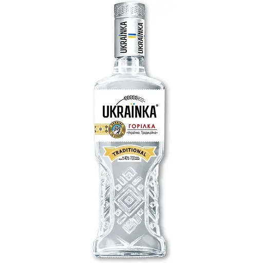 Горілка Ukraїnka Traditional 40% 0.7 л